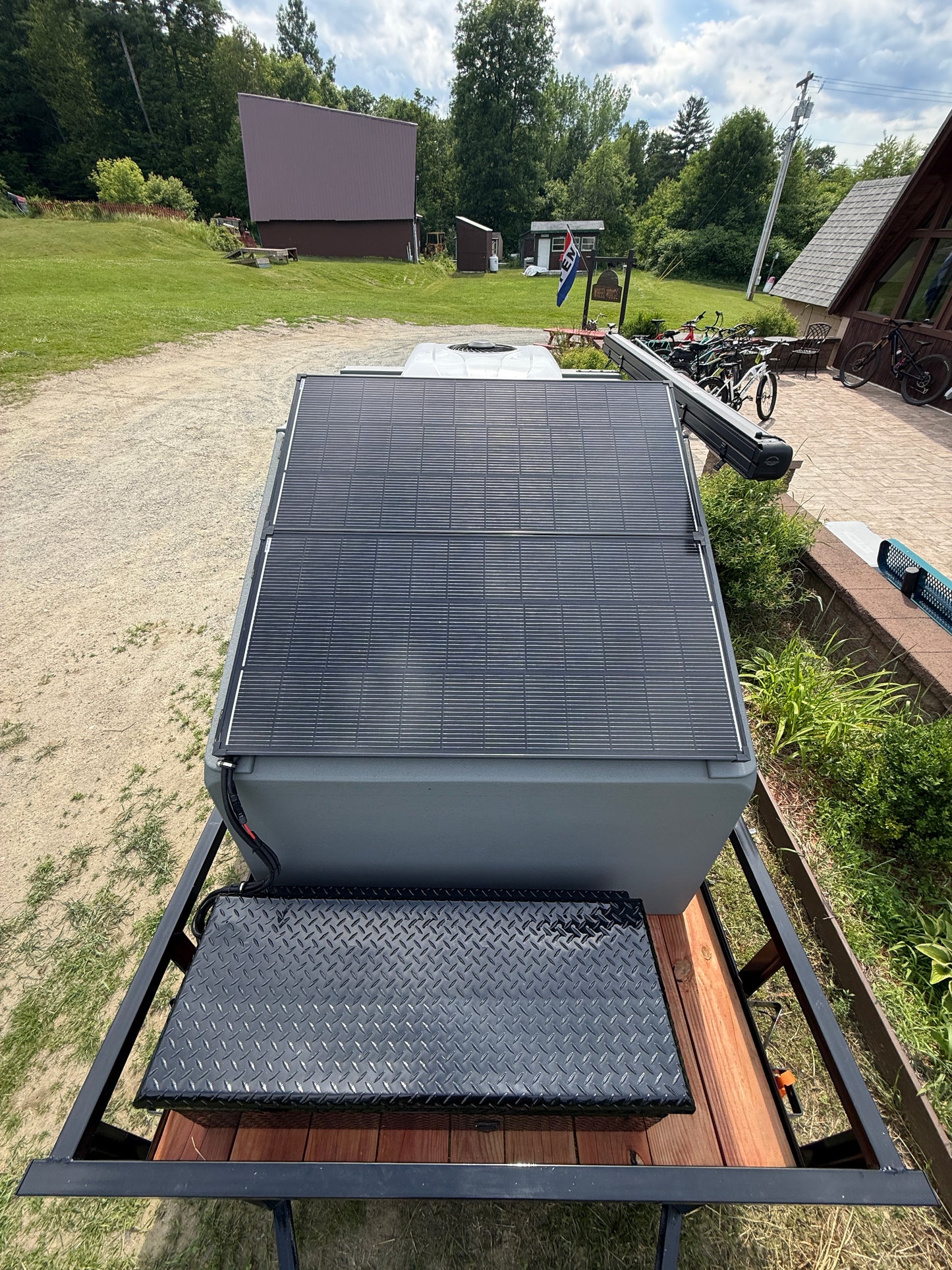 Freedom Camper 58X89 With Trailer Build