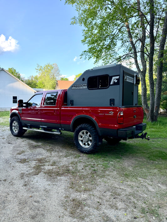 Freedom Camper 58X79 Grey With Fan