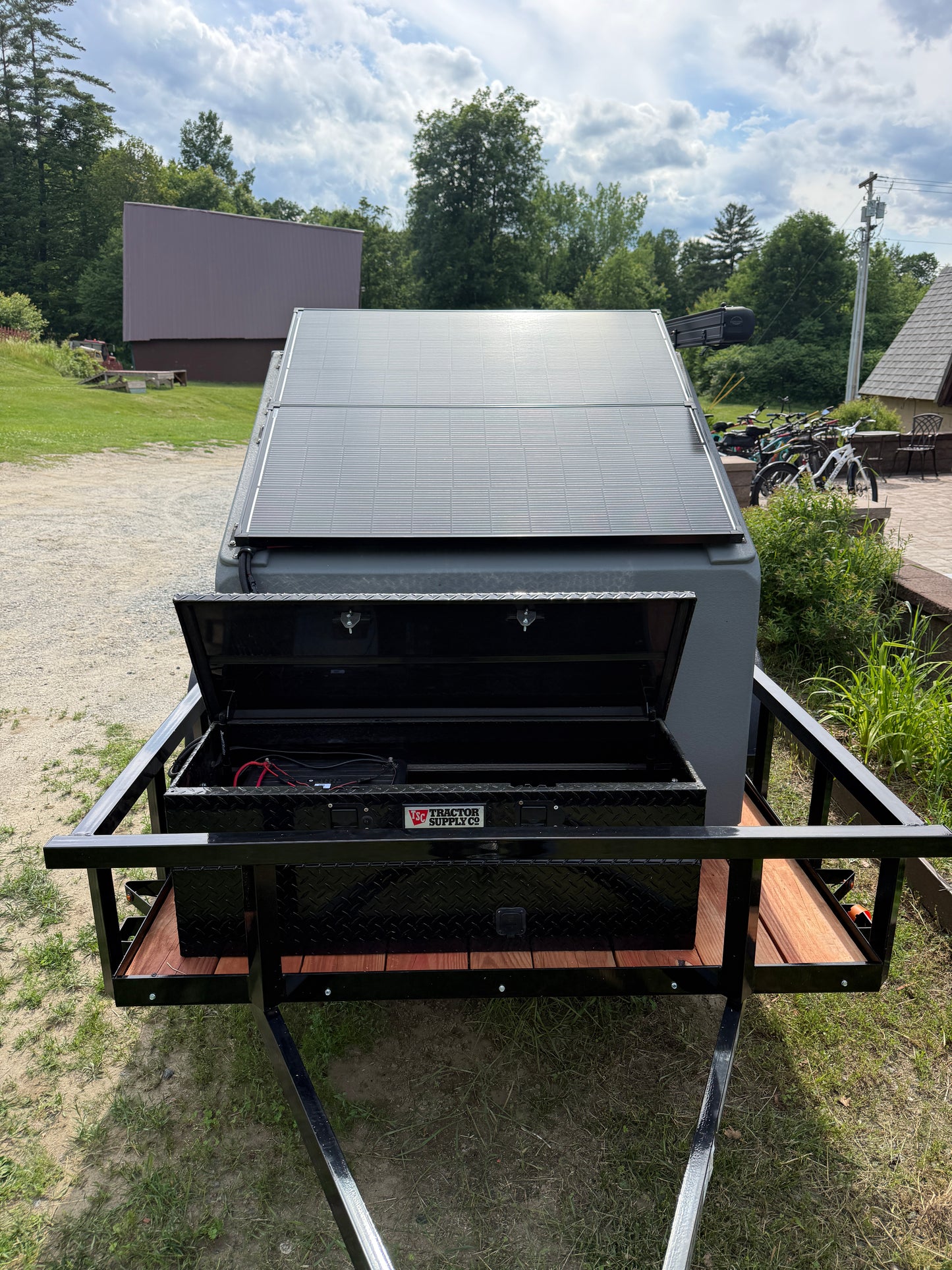 Freedom Camper 58X89 With Trailer Build
