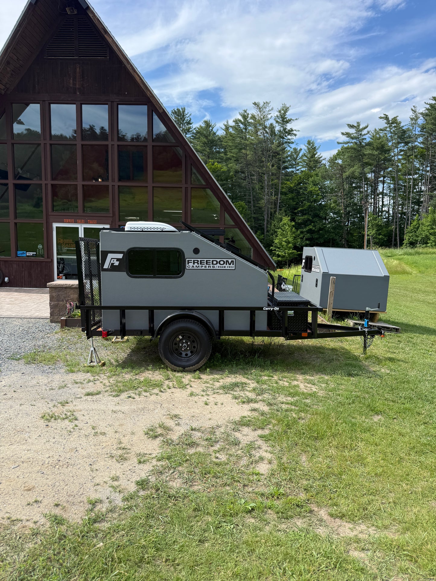 Freedom Camper 58X89 With Trailer Build