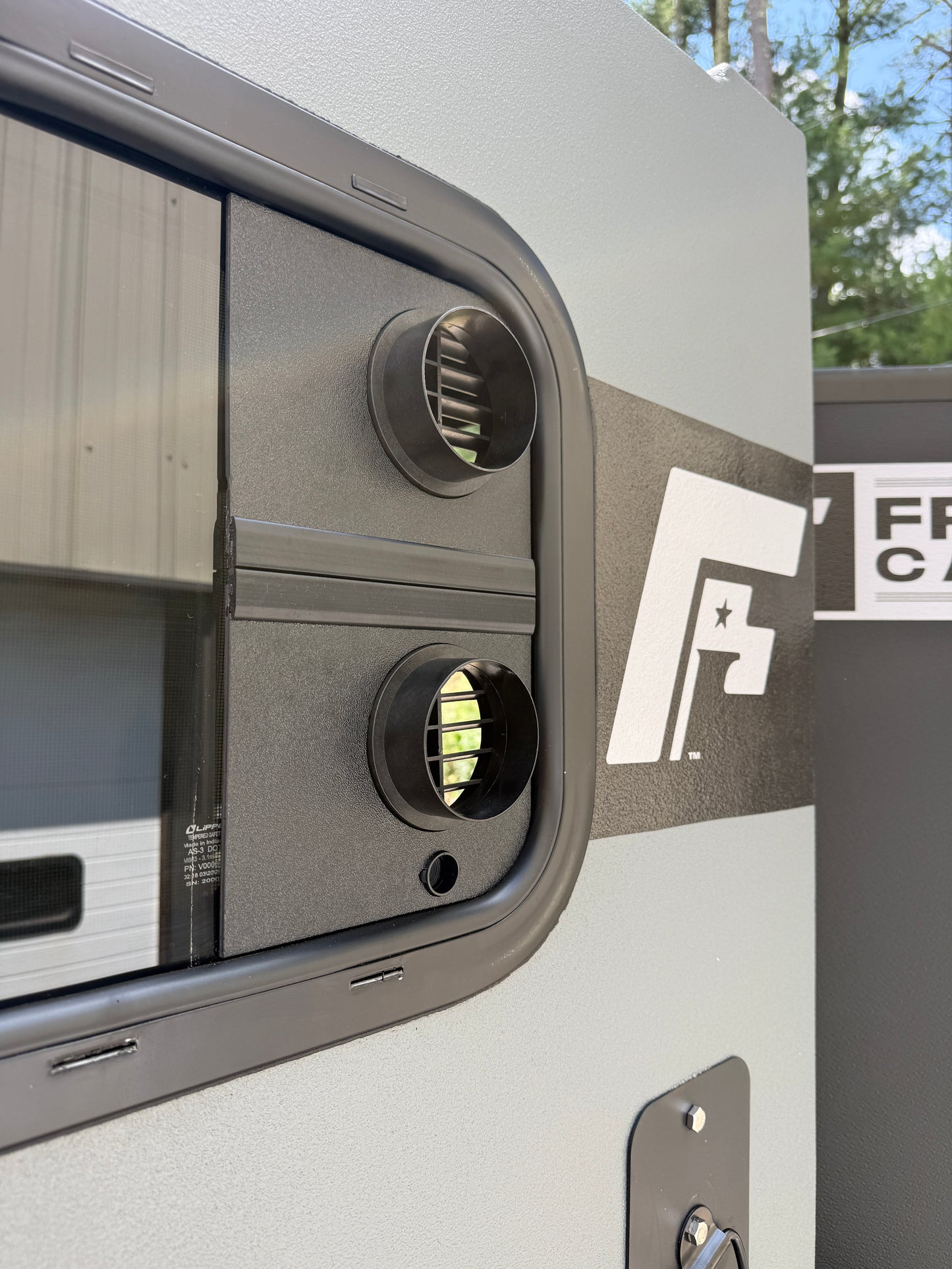 Ducted Freedom Camper Window Flange