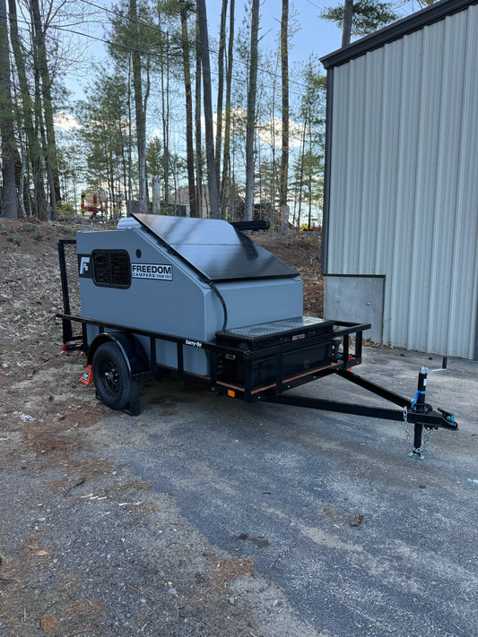 Freedom Camper 58X89 Grey With Fan